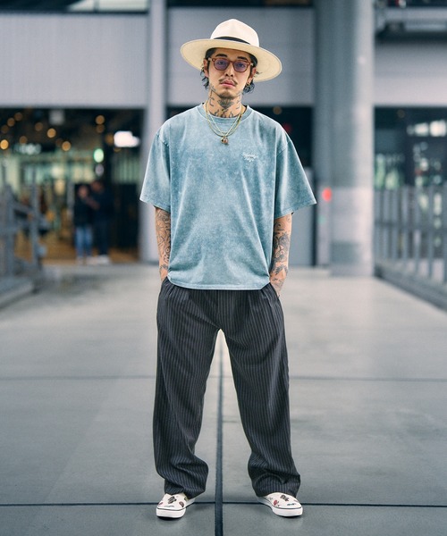 Subciety(サブサエティ)の「Acid wash tee(Tシャツ/カットソー・メンズ・オレンジ/ブラック/ブルー・XX-LARGE/X-LARGE/LARGE/MEDIUM/SMALL)」の8枚目の写真