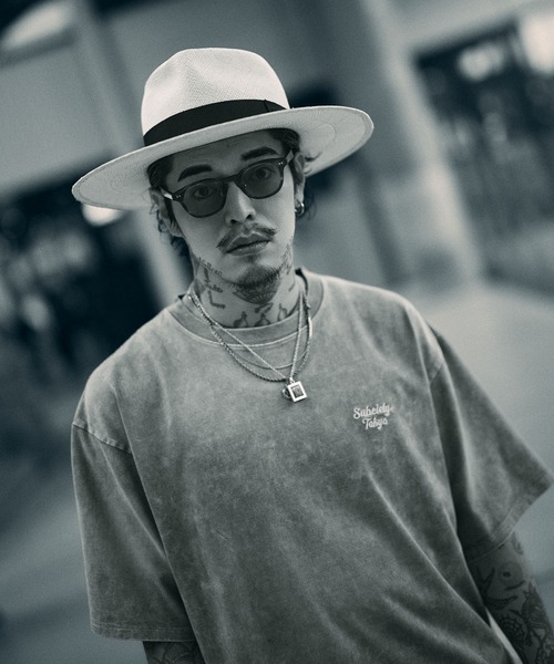 Subciety(サブサエティ)の「Acid wash tee(Tシャツ/カットソー・メンズ・オレンジ/ブラック/ブルー・XX-LARGE/X-LARGE/LARGE/MEDIUM/SMALL)」の7枚目の写真