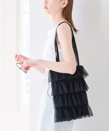 U by SPICK&SPAN | Casselini / キャセリーニ メッシュフリルトート(トートバッグ)