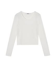 ESSENTIAL U-NECK T-SHIRT-3COLOR