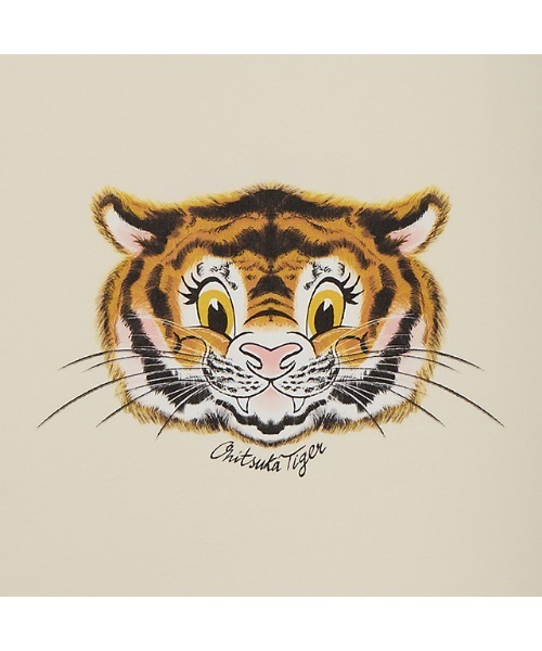 Onitsuka Tiger(オニツカタイガー)の「GRAPHIC TEE / グラフィックティー(Tシャツ/カットソー・レディース・グリーン/ライトピンク/オフホワイト・XS/S/M/L/XL)」の5枚目の写真
