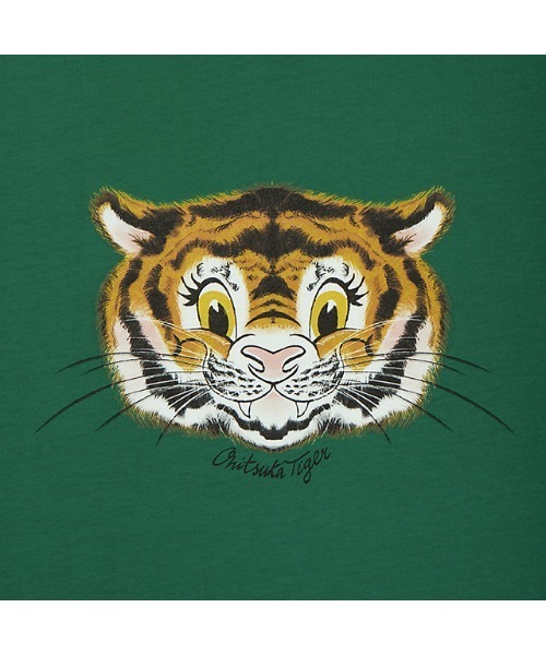 Onitsuka Tiger(オニツカタイガー)の「GRAPHIC TEE / グラフィックティー(Tシャツ/カットソー・レディース・グリーン/ライトピンク/オフホワイト・XS/S/M/L/XL)」の7枚目の写真