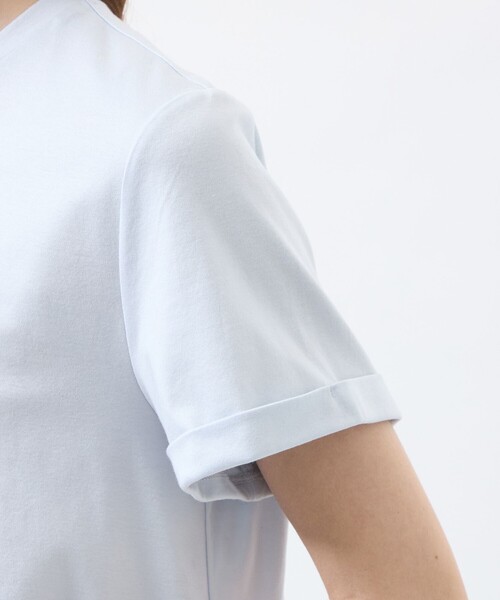 MACKINTOSH PHILOSOPHY(マッキントッシュ フィロソフィー)の「ペプラムコンビカットソー(Tシャツ/カットソー・レディース・ブラック/ブルー/チャコールグレー/オフホワイト・38)」の12枚目の写真