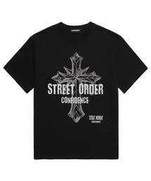 STREET ORDER 半袖Tシャツ (VS0133) ブラック