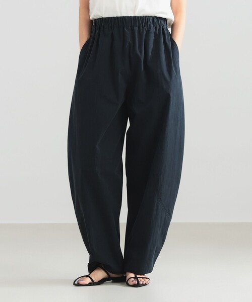Demi-Luxe BEAMS(デミルクス ビームス)の「コットン ナイロン カーブパンツ(その他パンツ・レディース・ホワイト/ネイビー・36/38)」の12枚目の写真