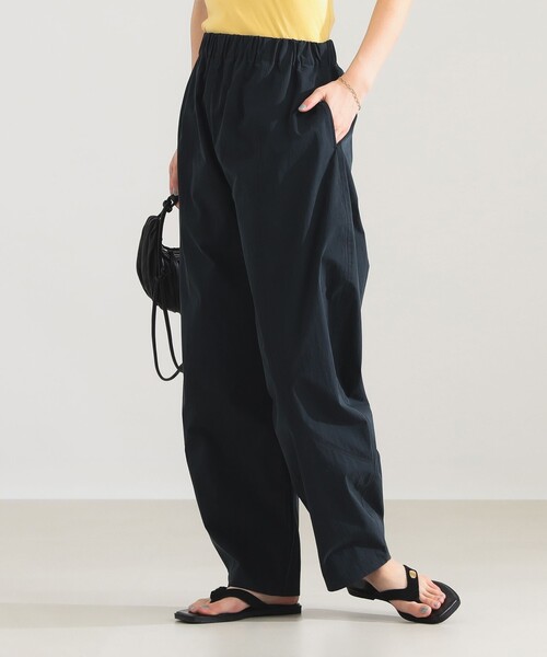 Demi-Luxe BEAMS(デミルクス ビームス)の「コットン ナイロン カーブパンツ(その他パンツ・レディース・ホワイト/ネイビー・36/38)」の18枚目の写真