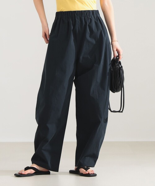 Demi-Luxe BEAMS(デミルクス ビームス)の「コットン ナイロン カーブパンツ(その他パンツ・レディース・ホワイト/ネイビー・36/38)」の19枚目の写真