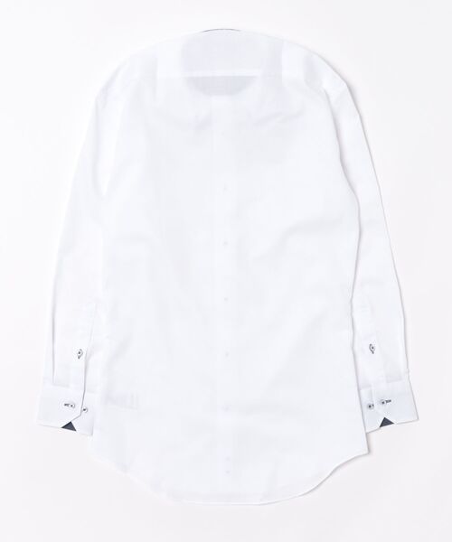TOKYO SHIRTS(トウキョウシャツ)の「【超形態安定】形態安定ノンアイロン ボタンダウン 長袖ビジネスワイシャツ(ビジネスシャツ・メンズ・ホワイト・首回り43cm-裄丈86cm/首回り43cm-裄丈82cm/首回り42cm-裄丈86cm/首回り42cm-裄丈82cm/首回り41cm-裄丈86cm/首回り41cm-裄丈82cm/首回り39cm-裄丈84cm/首回り39cm-裄丈80cm/首回り37cm-裄丈84cm/首回り37cm-裄丈80cm)」の7枚目の写真