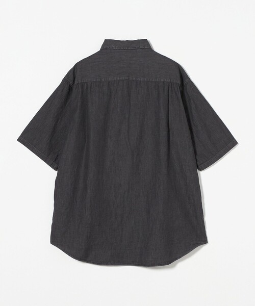 A DAY IN THE LIFE UNITED ARROWS(アデイインザライフユナイテッドアローズ)の「フェードデニム リラックス レギュラーカラー シャツ<A DAY IN THE LIFE>(シャツ/ブラウス・メンズ・ライトブルー/ブラック・M/L)」の8枚目の写真