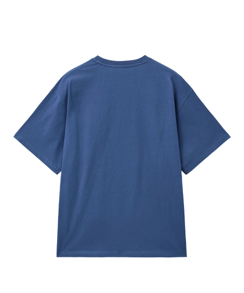 YALE（イェール）の「ハンサムダンボールキャップルックTシャツ_ヴィンテージブルー（Tシャツ/カットソー・レディース・その他・SMALL/MEDIUM/LARGE/X-LARGE）」の2枚目の写真