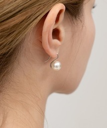 パール フック ピアス