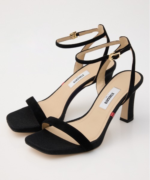 STACCATO(スタッカート)の「サファリヒールサンダル(サンダル・レディース・ダークベージュ/ダークブラック・22.5cm/23cm/23.5cm/24cm)」の2枚目の写真