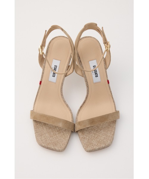 STACCATO(スタッカート)の「サファリヒールサンダル(サンダル・レディース・ダークベージュ/ダークブラック・22.5cm/23cm/23.5cm/24cm)」の10枚目の写真