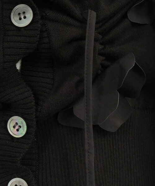 riv nobuhiko/リブノブヒコ】POPPY FLOWER CARDIGAN/ポピーフラワー