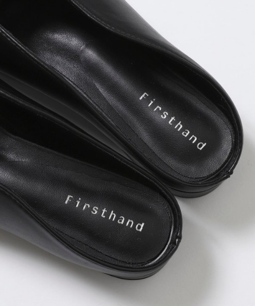 Firsthand(ファーストハンド)の「Firsthand/ファーストハンド ニュアンスプレート オープントゥシューズ(パンプス・レディース・ブラック/ベージュ・MEDIUM/SMALL/LARGE)」の8枚目の写真