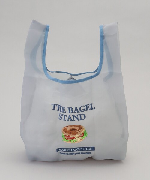 212 KITCHEN STORE（トゥワントゥキッチンストア）の「リトルモカコンパクトマルシェバッグ BAGELSAND（エコバッグ/サブバッグ・レディース・その他・00）」の2枚目の写真