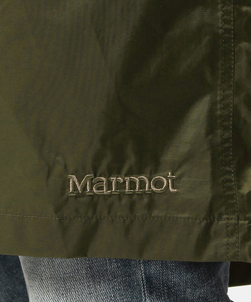 MARMOT(マーモット)の「◇Marmot×BEAMS / 別注 シャワーモッズコート 16SS(モッズコート・メンズ・ブラック/カーキ/ベージュ・SMALL/LARGE/MEDIUM)」の4枚目の写真