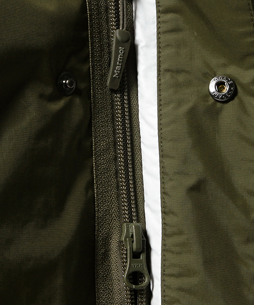 MARMOT(マーモット)の「◇Marmot×BEAMS / 別注 シャワーモッズコート 16SS(モッズコート・メンズ・ブラック/カーキ/ベージュ・SMALL/LARGE/MEDIUM)」の5枚目の写真