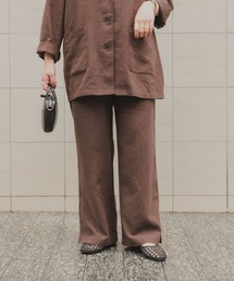 URBAN RESEARCH DOORS | 『スタッフ企画』ラミー混スリットイージーパンツ(その他パンツ)