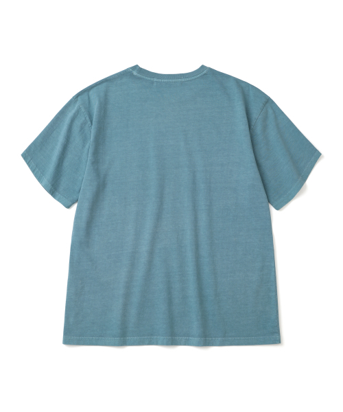 KNITTED(ニッティド)の「(ユニセックス) ピグメント パームツリー グラフィック Tシャツ ストーンブルー(Tシャツ/カットソー・メンズ・その他・MEDIUM/LARGE/X-LARGE)」の8枚目の写真