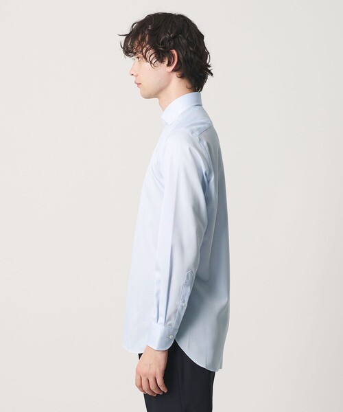 UNITED ARROWS(ユナイテッドアローズ)の「イージーケア AG パナマ ワイドスプレッドカラー シャツ 抗菌防臭 通気性(シャツ/ブラウス・メンズ・ホワイト/ライトブルー・41cm/40cm/38cm/39cm)」の6枚目の写真