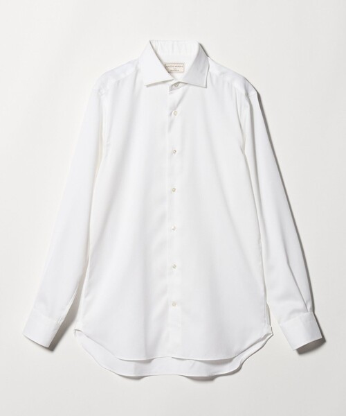 UNITED ARROWS(ユナイテッドアローズ)の「イージーケア AG パナマ ワイドスプレッドカラー シャツ 抗菌防臭 通気性(シャツ/ブラウス・メンズ・ホワイト/ライトブルー・41cm/40cm/38cm/39cm)」の9枚目の写真