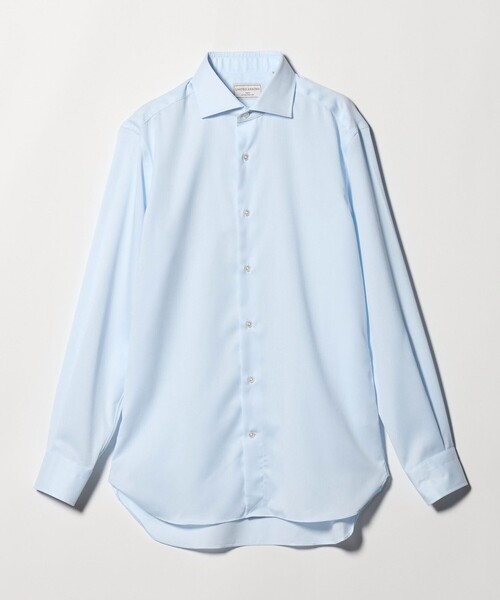 UNITED ARROWS(ユナイテッドアローズ)の「イージーケア AG パナマ ワイドスプレッドカラー シャツ 抗菌防臭 通気性(シャツ/ブラウス・メンズ・ホワイト/ライトブルー・41cm/40cm/38cm/39cm)」の13枚目の写真