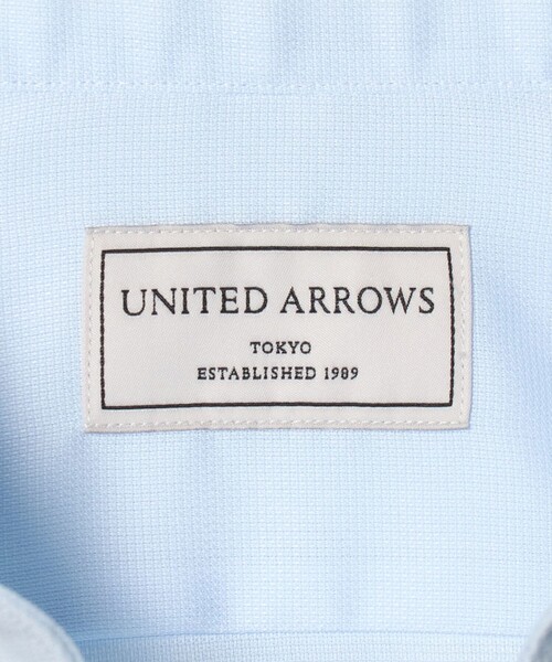 UNITED ARROWS(ユナイテッドアローズ)の「イージーケア AG パナマ ワイドスプレッドカラー シャツ 抗菌防臭 通気性(シャツ/ブラウス・メンズ・ホワイト/ライトブルー・41cm/40cm/38cm/39cm)」の16枚目の写真
