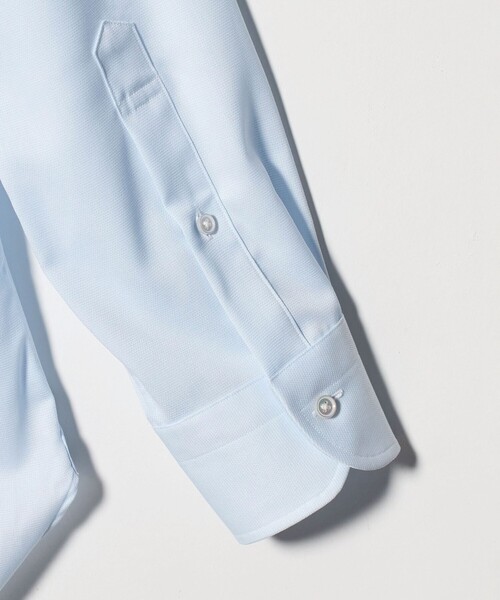 UNITED ARROWS(ユナイテッドアローズ)の「イージーケア AG パナマ ワイドスプレッドカラー シャツ 抗菌防臭 通気性(シャツ/ブラウス・メンズ・ホワイト/ライトブルー・41cm/40cm/38cm/39cm)」の17枚目の写真