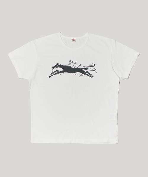 RUSTICCLUB(ラスティッククラブ)の「RC STANDARD RANGE HORSE NO.5 T-SHIRT(Tシャツ/カットソー・レディース・その他・LARGE/MEDIUM)」の1枚目の写真