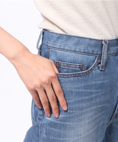 OUTLET（アウトレット）の「【Ciaopanic】パッチワークデニムPT（デニムパンツ・レディース・インディゴブルー・SMALL/MEDIUM）」の7枚目の写真