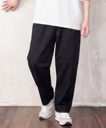 TopIsm（トップイズム）の「総柄無地 ワイドテーパードシェフパンツ（スラックス）」