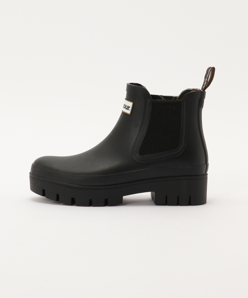 Barbour（バブアー）の「【Barbour/バブアー】 HALTON CHELSEA WELLY（その他シューズ・レディース・ブラック/ベージュ・24cm/22cm/23cm）」の3枚目の写真