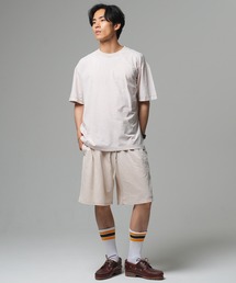 Beno | 【SETUP】ヴィンテージライクTシャツｘショートパンツ(セットアップ)