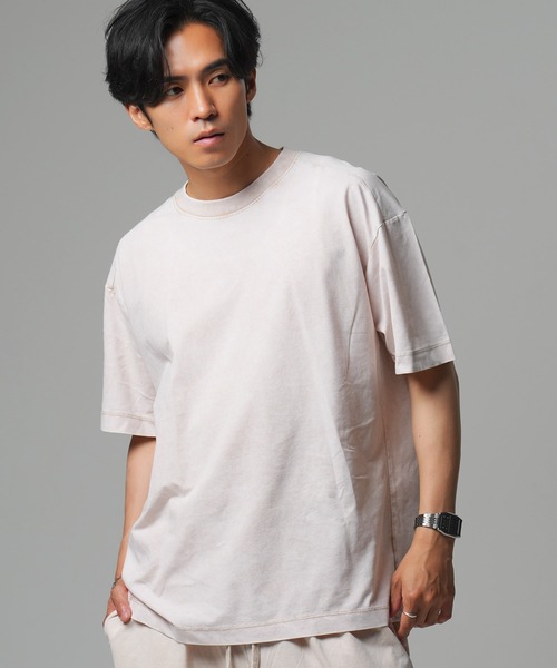Beno（ビーノ）の「【SETUP】ヴィンテージライクTシャツｘショートパンツ（セットアップ・メンズ・ブラック/ホワイト・MEDIUM/LARGE）」の5枚目の写真