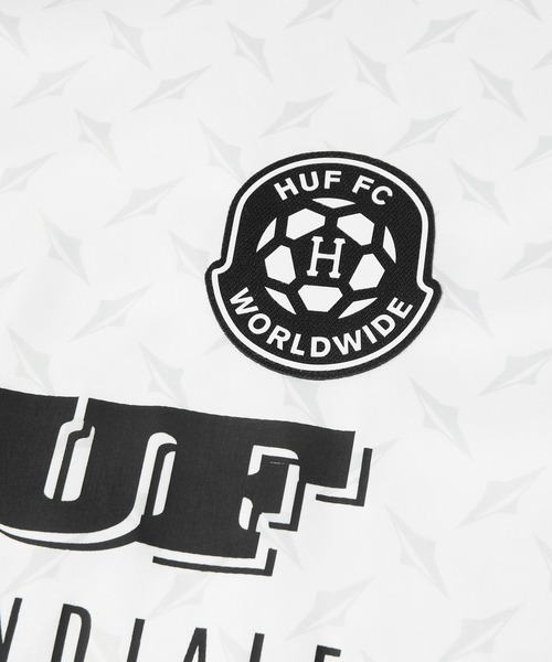 HUF(ハフ)の「EQUIPE MONDIALE JERSEY(ジャージ・メンズ・ホワイト・M/S/L)」の14枚目の写真