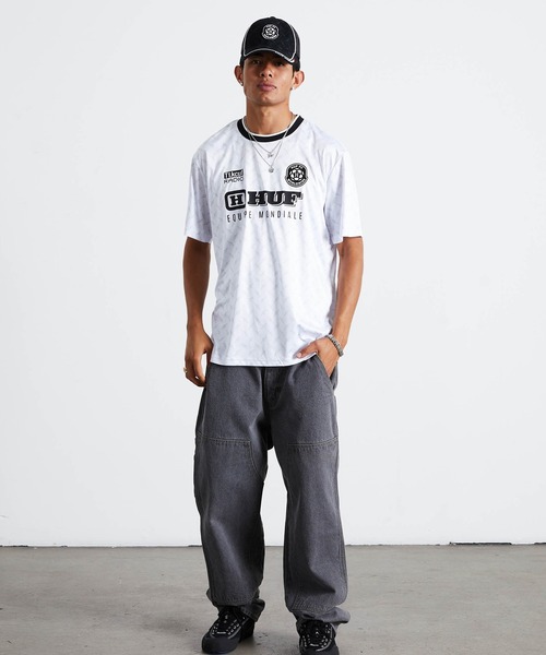 HUF(ハフ)の「EQUIPE MONDIALE JERSEY(ジャージ・メンズ・ホワイト・M/S/L)」の8枚目の写真