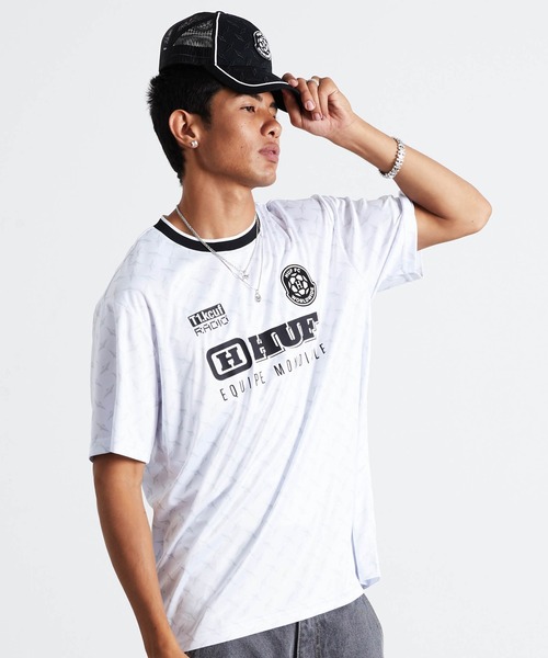 HUF(ハフ)の「EQUIPE MONDIALE JERSEY(ジャージ・メンズ・ホワイト・M/S/L)」の11枚目の写真