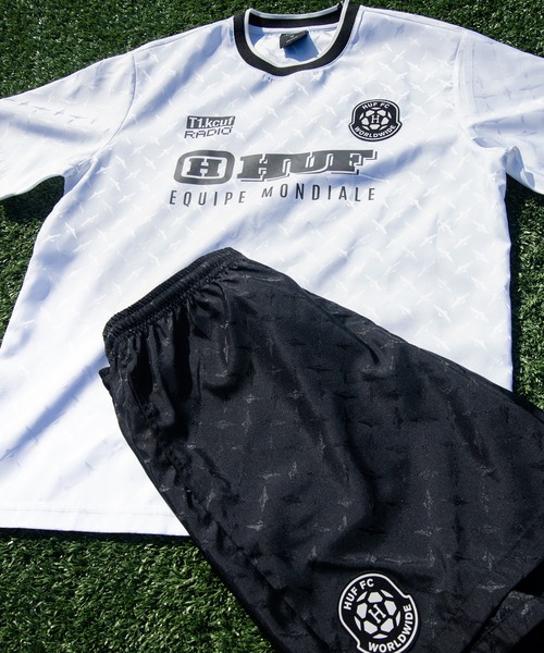 HUF(ハフ)の「EQUIPE MONDIALE JERSEY(ジャージ・メンズ・ホワイト・M/S/L)」の5枚目の写真