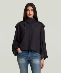 G-STAR（ジースター）の「Anorak Shirt/ミリタリーディテールスタンドカラーアノラックシャツ（シャツ/ブラウス）」