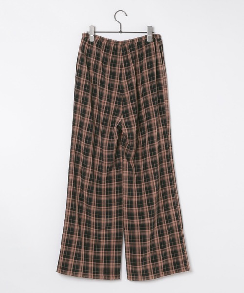GEORGE'S（ジョージズ）の「チェックミニオルテガパンツ（その他パンツ・レディース・ネイビー/レッド/ブラウン・MEDIUM/SMALL）」の11枚目の写真