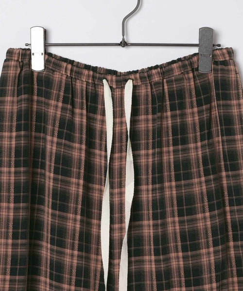GEORGE'S（ジョージズ）の「チェックミニオルテガパンツ（その他パンツ・レディース・ネイビー/レッド/ブラウン・MEDIUM/SMALL）」の10枚目の写真