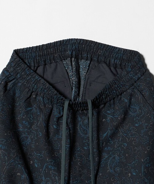 A DAY IN THE LIFE UNITED ARROWS(アデイインザライフユナイテッドアローズ)の「リネンライク バティック ワイド イージーパンツ<A DAY IN THE LIFE>(スラックス・メンズ・ダークグレー/ブラウン系/ネイビー・M/L)」の14枚目の写真