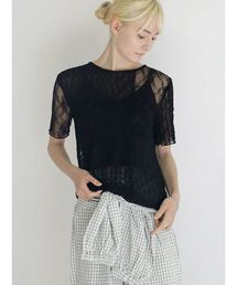 SHEER LACE DESIGN TOPS