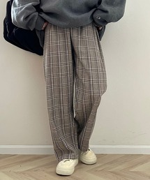 Cham.（チャム）の「カジュアルワイドチェックパンツ（その他パンツ）」