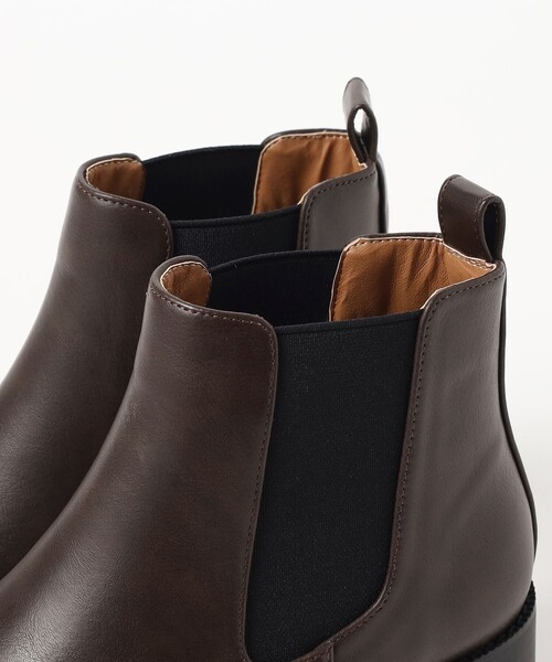 BEAMS HEART（ビームスハート）の「サイドゴア ブーツ（パンプス・レディース・ブラック/ブラウン・23.0cm/24.0cm/25.0cm）」の11枚目の写真