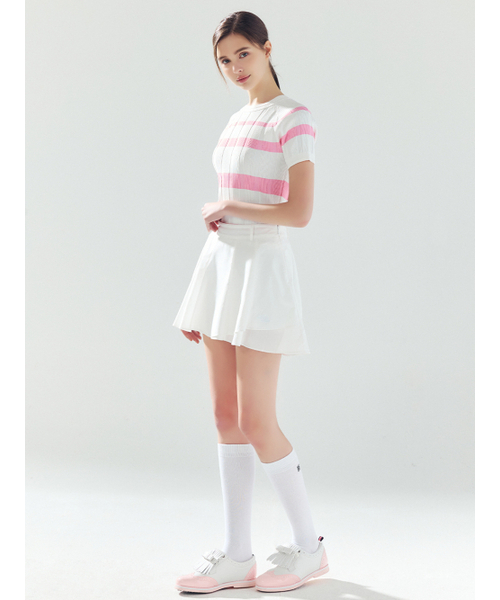 LORDLOAR（ロードロアル）の「アンバランスフレアスカート ホワイト（スカート・レディース・その他・X-SMALL/LARGE/MEDIUM/SMALL）」の4枚目の写真