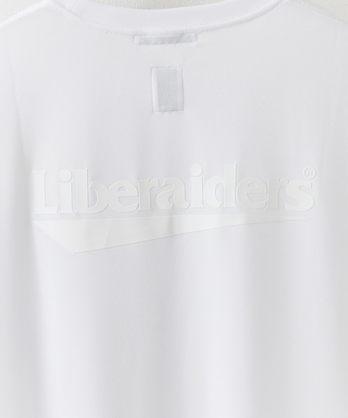Liberaiders(リベレイダース)の「Liberaiders/リベレイダース DRY S/S TEE ブランドタグ ポリジン加工 半袖 ドライ Tシャツ UVカット 吸水速乾 メンズ 2026年夏 夏服(Tシャツ/カットソー・メンズ・ホワイト/ブラック・S/M/L/XL)」の5枚目の写真