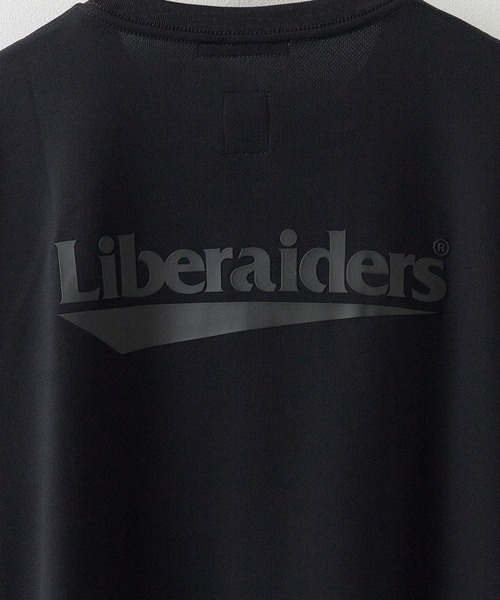 Liberaiders(リベレイダース)の「Liberaiders/リベレイダース DRY S/S TEE ブランドタグ ポリジン加工 半袖 ドライ Tシャツ UVカット 吸水速乾 メンズ 2026年夏 夏服(Tシャツ/カットソー・メンズ・ホワイト/ブラック・S/M/L/XL)」の6枚目の写真