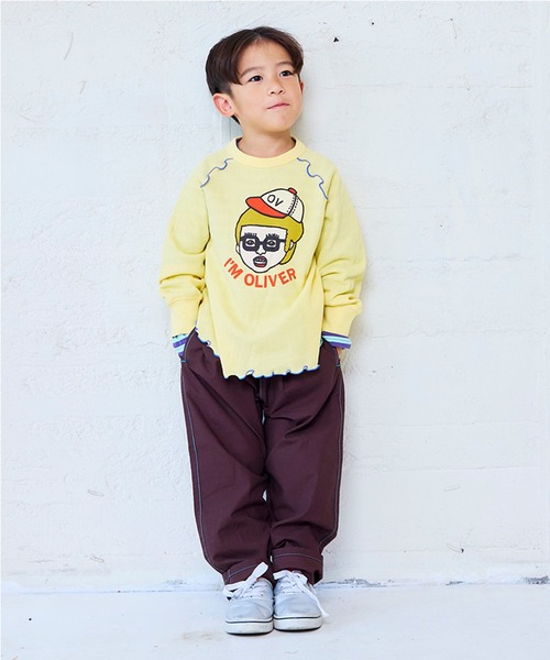 MARKEY'S(マーキーズ)の「ワッフルメローカットソー(Tシャツ/カットソー・キッズ・レッド/イエロー/杢グレー・80/90/100/110/120/130/140/150)」の8枚目の写真